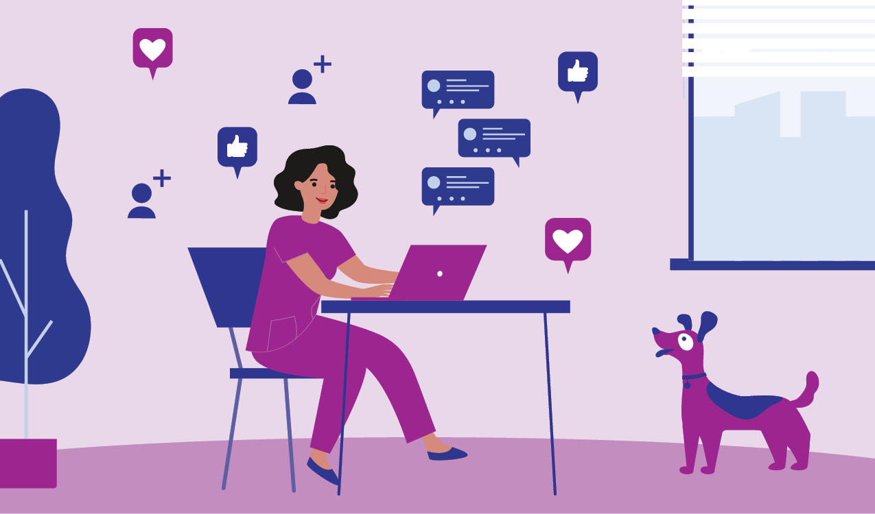 Don't underestimate the power of following and interacting with accounts relevant to your brand