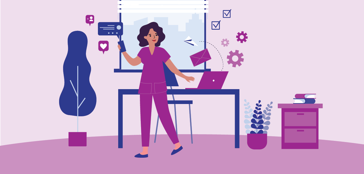 Identify a team member who has an interest in content creation
