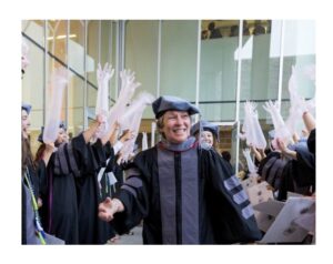 Bonnie Smith spoke at 2023 commencement for the Virginia-Maryland College of Veterinary Medicine