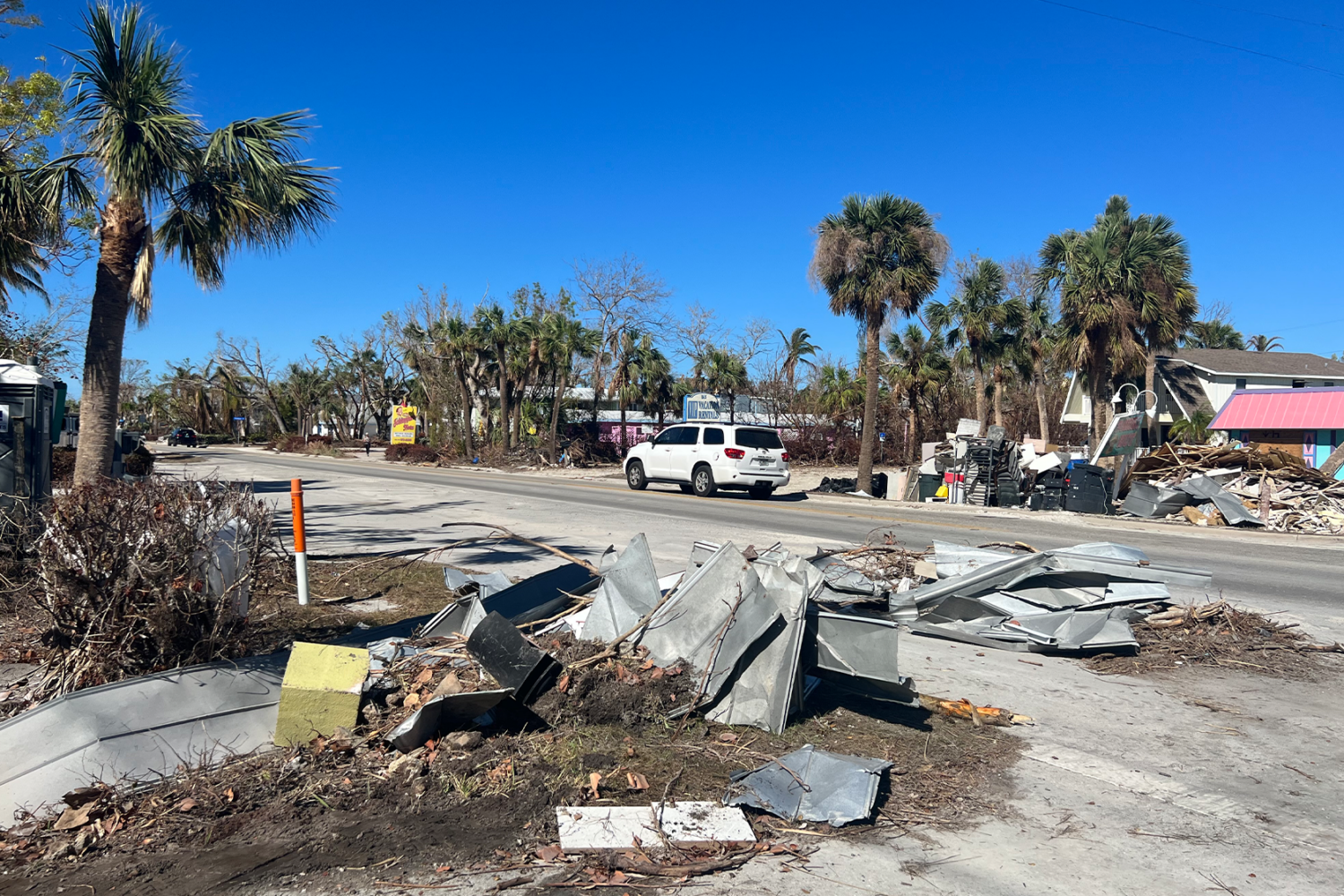 storm damage from hurricane ian in 2022