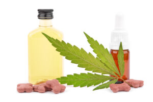 illustration of a cannabis plant