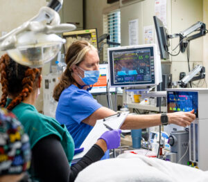 An Anesthesia Veterinary Technician Specialist (VTS) sharing ventilator best practices.