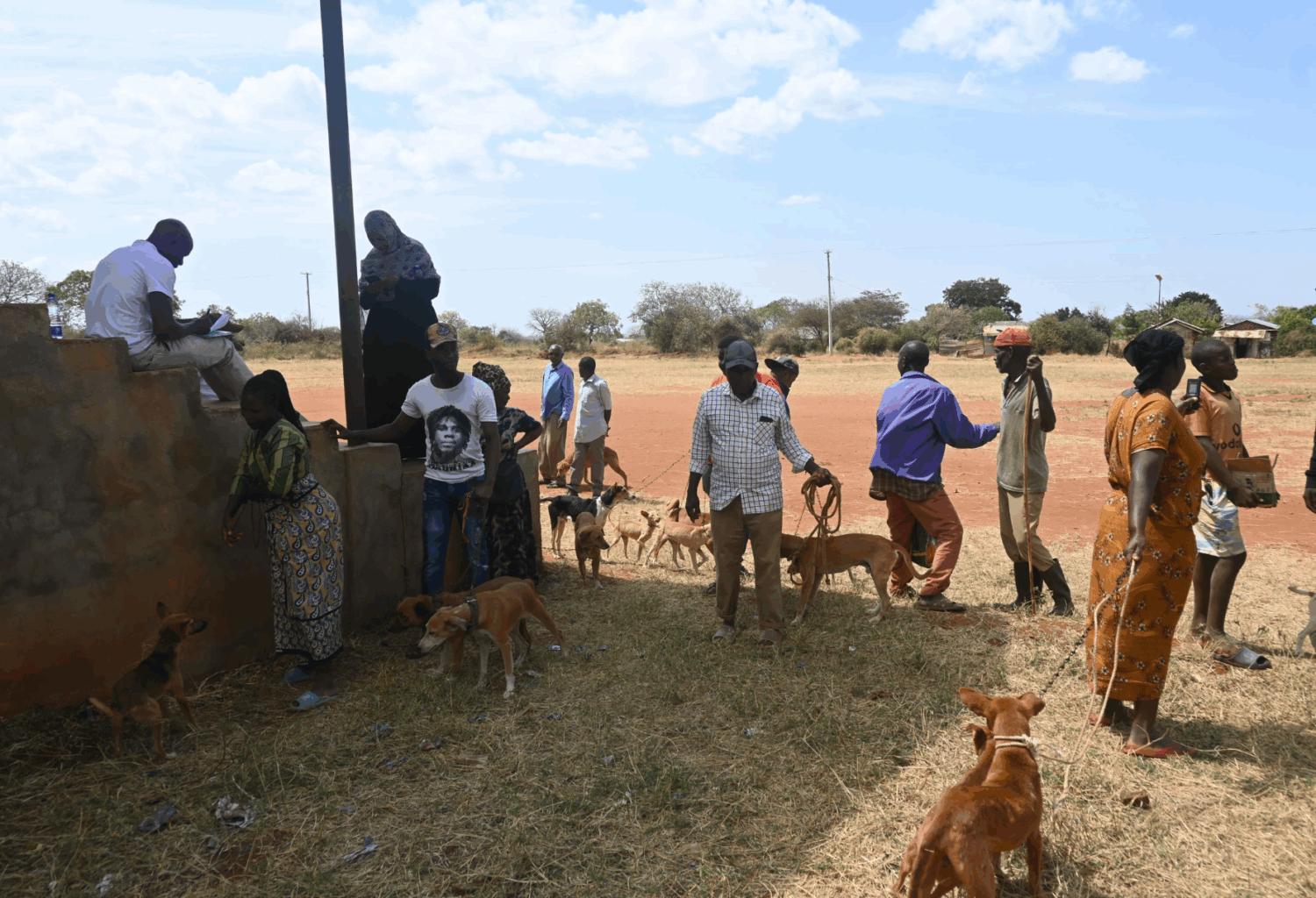 Kenya vaccination clinic