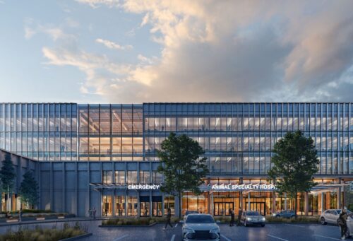 rendering of UC Davis Weill Veterinary School